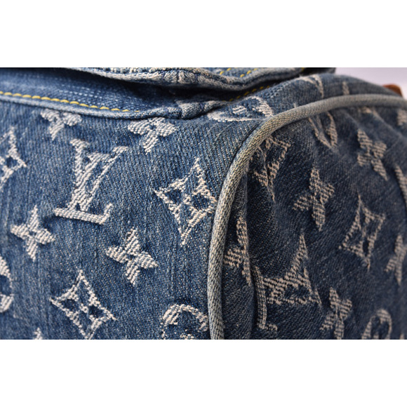 Tote  Monogram Denim Neo Speedy Blue - Picture 7 of 8